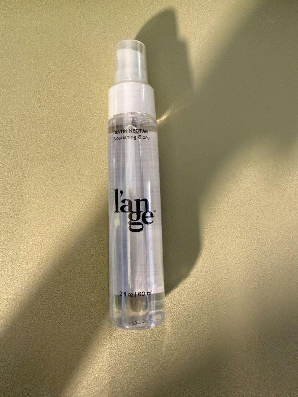 NEW - Sealed Lange Satin Nectar Nourishing Gloss - 2 fl oz